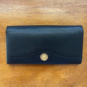 Vintage Pierre Balmain Black Leather Wallet